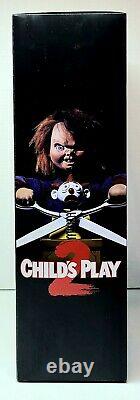 Childs Play 2 Talking Menacing Chucky Doll 15 Mega Figure Mezco Toyz 78023 NEW