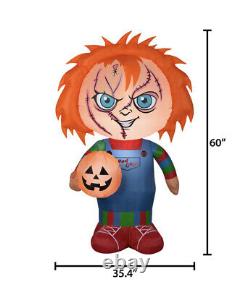 Childs Play 5ft CHUCKY Good Guys Halloween Airblown Inflatable NEW Gemmy 2020