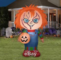 Childs Play 5ft CHUCKY Good Guys Halloween Airblown Inflatable NEW NO BOX Gemmy