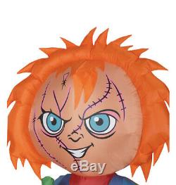 Childs Play 5ft CHUCKY Good Guys Halloween Airblown Inflatable NEW NO BOX Gemmy