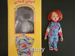 Childs Play Chucky Custom Head Set & Neca Retro Chucky Figure Caine Productions