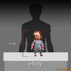 Childs Play Evil Face Chucky Talking 15 Mega Scale Doll Mezco MDS Horror