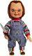 Childs Play MAY142406 Chucky Evil Face Good Guy with Sound Doll, Multi-colored