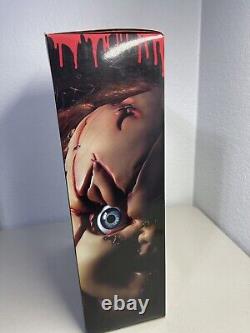 Childs Play Mega Scale 15 Chucky Mezco Scarred Face Talking Doll Works