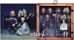 Childs Play Ultimate Chucky and Tiffany 7 Action Figure 2-Pack by NECA NRFB