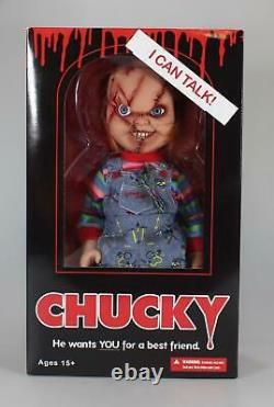 Chucky 15-Inch Scarred Doll with Sound Bride of Chucky Childs Play