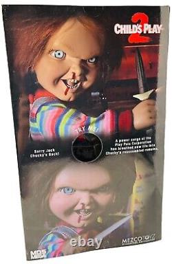 Chucky 15 Inch Talking Doll Child's Play 2 Mds Mega Mezco 2020 Sealed Nib