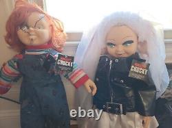 Chucky And Tiffany Dolls Bride Of Chucky Child's Play 27 With Tags Universal