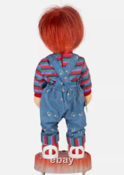 Chucky Animation Talking Motion Activated Life Size Doll Childs Play Halloween