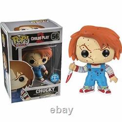 Chucky Bloody Puppe Childs Play 2 Exclusive POP! Movies #56 Vinyl Figur Funko