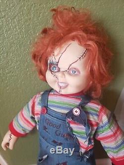 Chucky & Bride Of Chucky 24 Tiffany Doll LIFE SIZE Child's Play with Knife RARE