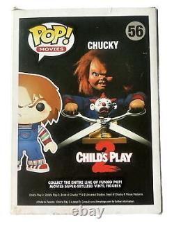 Chucky Child's Play 2 Funko Pop 56. Autographed By Technician Vince Melocchi