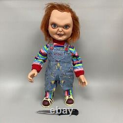 Chucky Child's Play 2 Mezco 2004 15 Inch Evil Face Mega Scale Good Guy Talking