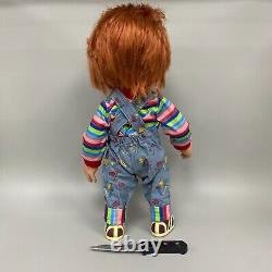 Chucky Child's Play 2 Mezco 2004 15 Inch Evil Face Mega Scale Good Guy Talking