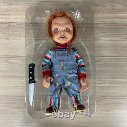 Chucky Child's Play 2 Mezco 2004 15 Inch Evil Face Mega Scale Good Guy Talking