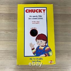 Chucky Child's Play 2 Mezco 2004 15 Inch Evil Face Mega Scale Good Guy Talking