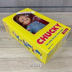 Chucky Child's Play 2 Mezco 2004 15 Inch Evil Face Mega Scale Good Guy Talking