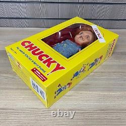 Chucky Child's Play 2 Mezco 2004 15 Inch Evil Face Mega Scale Good Guy Talking