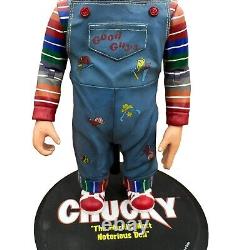 Chucky Child's Play 3 2006 Neca 12 Figure Doll Talking Custom Stand Good Guys