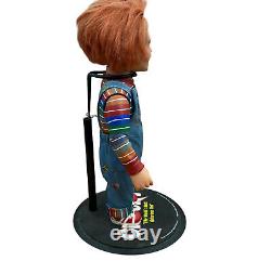 Chucky Child's Play 3 2006 Neca 12 Figure Doll Talking Custom Stand Good Guys