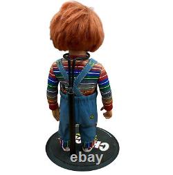 Chucky Child's Play 3 2006 Neca 12 Figure Doll Talking Custom Stand Good Guys