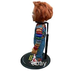 Chucky Child's Play 3 2006 Neca 12 Figure Doll Talking Custom Stand Good Guys