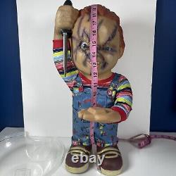 Chucky Child's Play Bride of 19.5 Door Greeter Halloween Horror Good Guys Doll