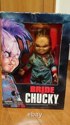 Chucky Child's Play Chucky's Bride Collection Doll Chucky and Tiffany Figures