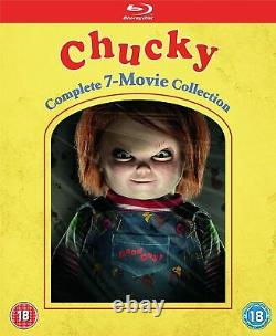 Chucky (Child's Play) Complete 7 Movie Blu Ray Collection UK Edition NewithSealed