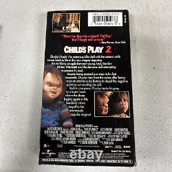 Chucky Child's Play VHS Lot 4