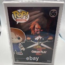 Chucky Childs Play 2 Funko Pop #56 AUTOGRAPHED by Alex Vincent, COA From JSA