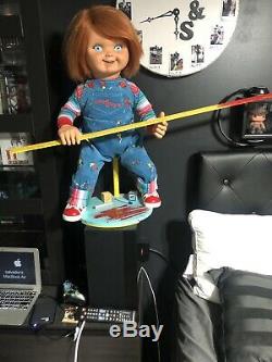 Chucky Childs Play 2 display Stand. Made By Commission. DOLL NOT INCLUDED