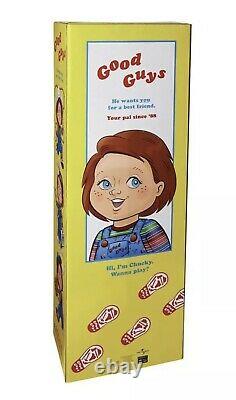 Chucky Childs Play Good Guys Doll Life Size 30 Posable Arms Stands-NEW
