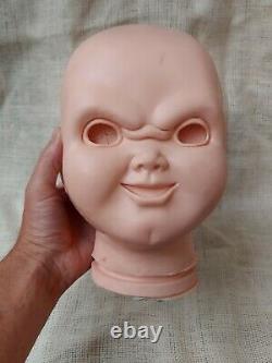 Chucky Childs Play Life Size Movie Prop Replica Rubber Head Prop, Evil Good Co