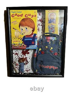 Chucky Childs Play ShadowBox Handmade WITH LED lights