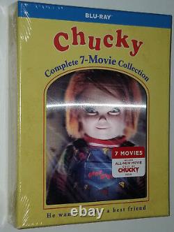 Chucky Complete Collection (1,2,3,4,5,6,7) Child's Play Blu-ray Box Set SEALED
