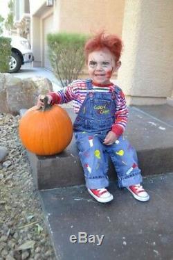 Chucky Costume Toddler Good Guys Horror 12m Childs Play shortall