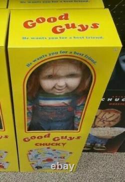 Chucky Doll 30 Inch Good Guys Spirit Halloween NEW In Box Childs Play 2