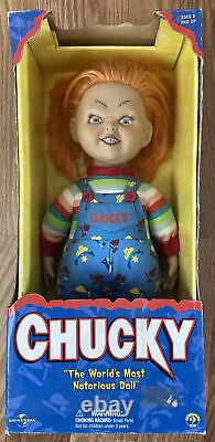 Chucky Doll Child's Play with box Show retro Super rare Vintage