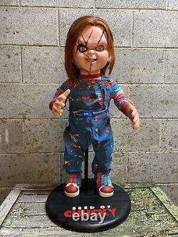 Chucky Doll Display Stand Good Guys Seed Of Chucky Childs Play Doll Stand Horror