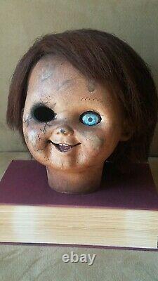 Chucky Doll Head Childs Play Prop Lifesize Good Guy Accurate