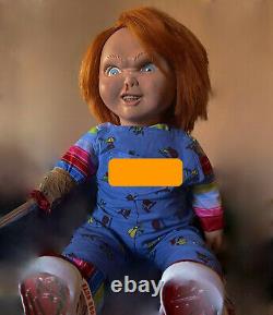 Chucky Doll Life Size Silicone Head Childs Play 2 Good Guy