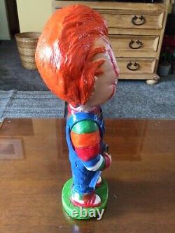 Chucky Doll RARE Piggy Bank Pottery 16 Ceramic Figure childs play bride of