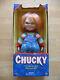 Chucky Doll Sideshow Toy 1999 MIB OOP Child's Play 1st Batch Error Blonde Hair