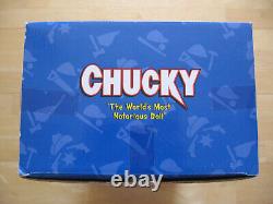 Chucky Doll Sideshow Toy 1999 MIB OOP Child's Play 1st Batch Error Blonde Hair