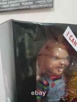 Chucky Doll Talking Child's Play 2 Menacing 15 Mezco Mega Scale Damaged Box