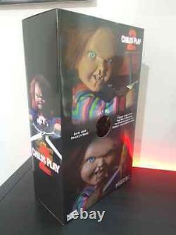 Chucky Doll Talking Child's Play 2 Menacing 15 Mezco Mega Scale Damaged Box