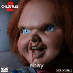 Chucky Doll Talking Child's Play 2 Menacing 15 Mezco Mega Scale with Sound Prop