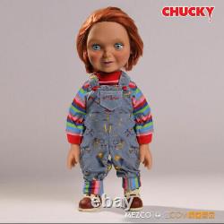 Chucky Doll Talking Child's Play Happy Face 15 Mezco Mega Scale with Sound Prop