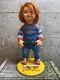 Chucky Good Guys Doll Display STAND ONLY with Blocks Childs Play Doll Stand